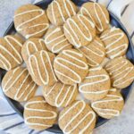Eggnog cookies.