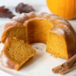 Pumpkin bundt cake.