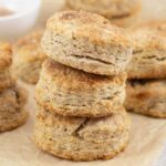 Cinnamon scones.