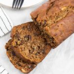 Date loaf cake.
