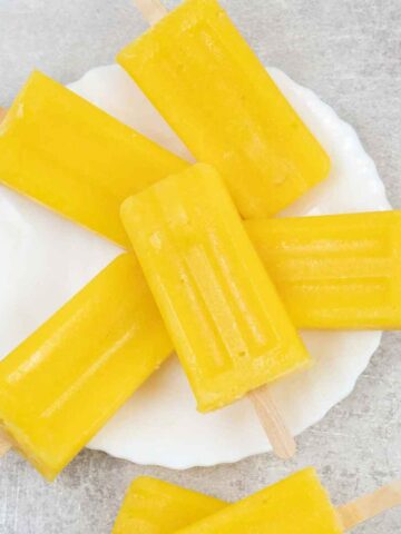 Mango Popsicles.