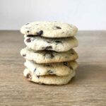 Keto Almond Flour Chocolate Chip Cookies.
