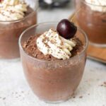 Eggless chocolate mousse.