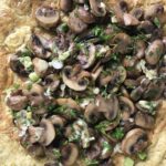 Mushroom Omelette.