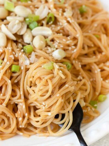 sesame peanut noodles.